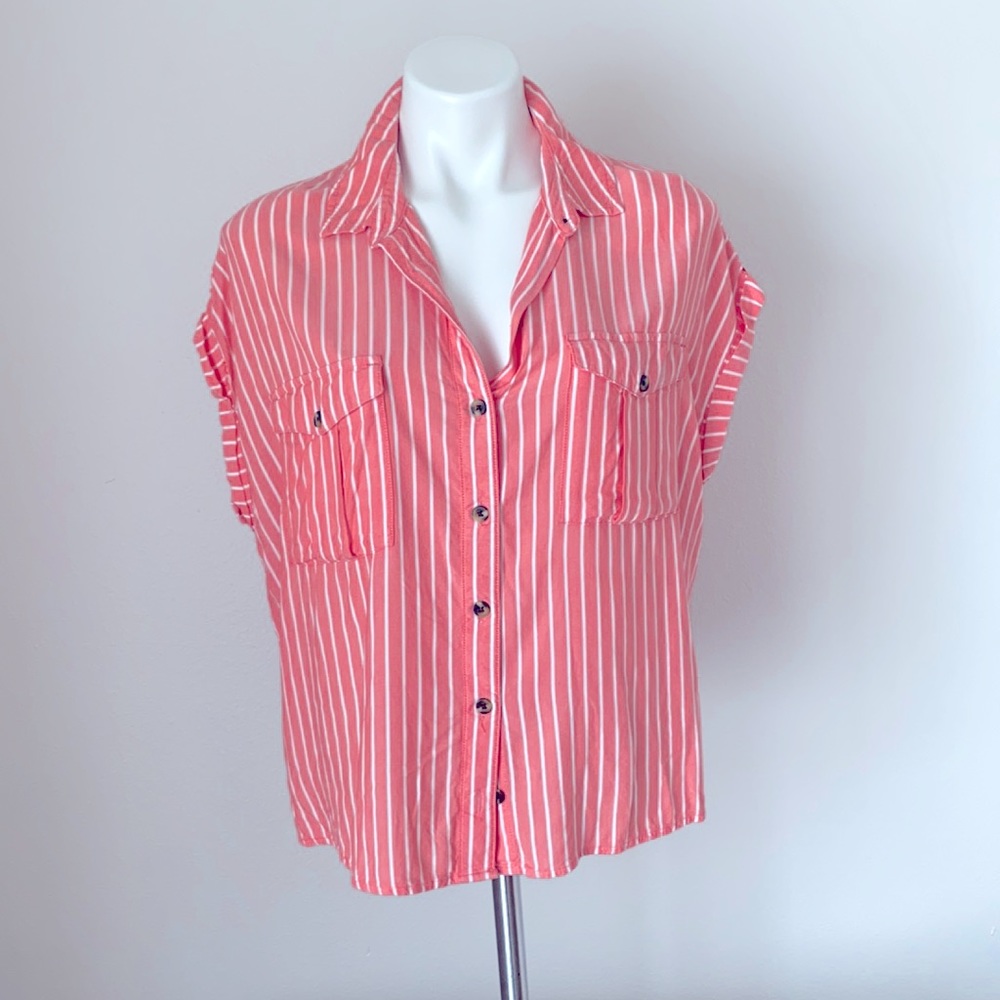 SO Woman Vertical Stripes blouse